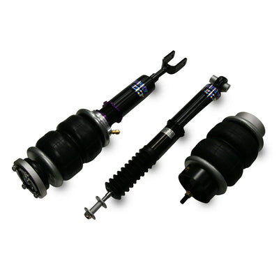 D2 Racing silver coilovers