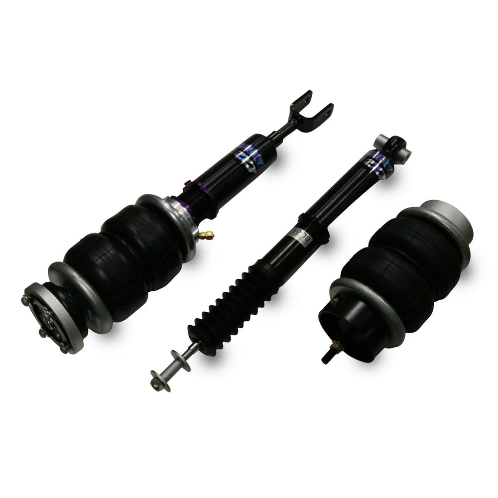 RS Coilovers w Front Air Cups Silver Control System #D-AU-40-VACF-20 D2-ACK01