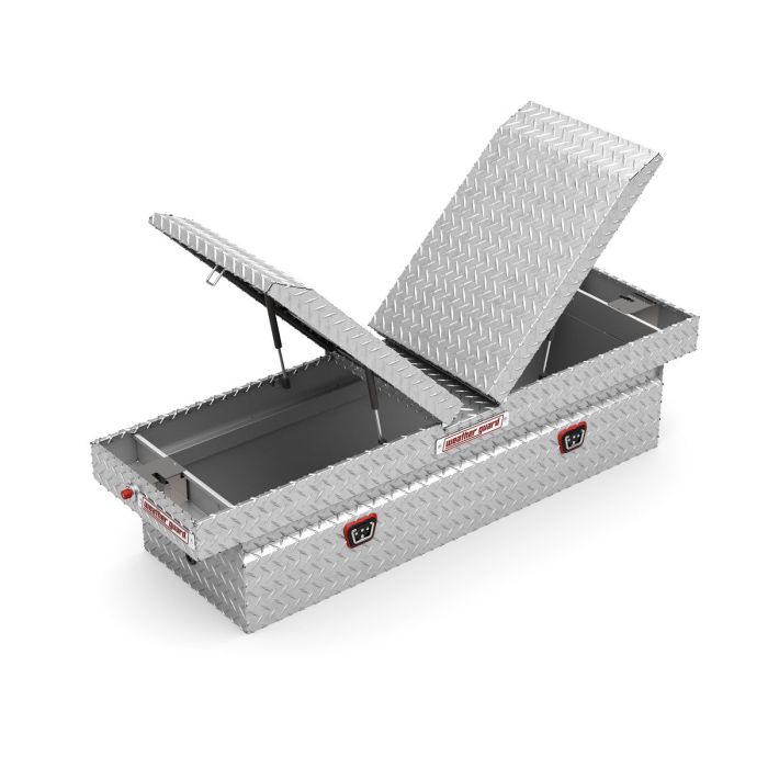 ALUMINUM FULL STANDARD GULL WING BOX 11.3 CU FT CLEAN FINISH