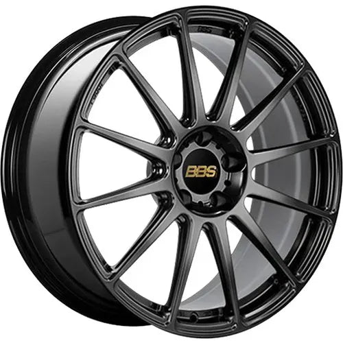 BBS FS 19x10 5x112 ET38 PFS Diamond Black Wheel -82mm PFS/Clip Req