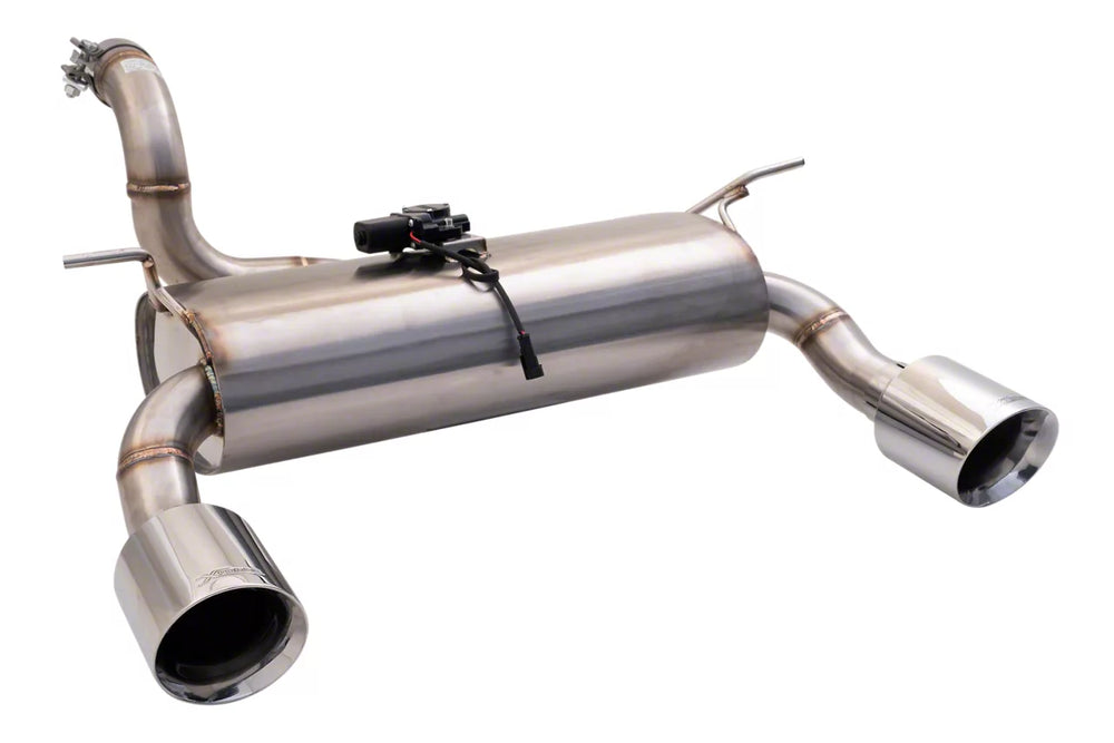 1821 WRANGLER JL VAREX VALVED AXLE BACK EXHAUST SYS 2.5PIPE 4.5 TIPS 304SS