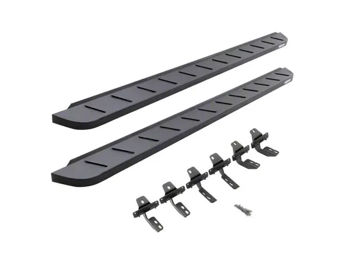 24C TACOMA RB10 RUNNING BOARDS WITH MOUNTING BRACKETS KIT PROTECTIVE BEDLINER C