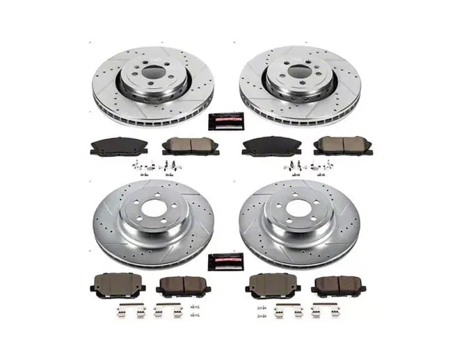 Power Stop 14-22 Dodge Charger Front & Rear Z23 Evolution Brake Kit