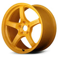 Gram Lights 57CR 18x10.5 +12 5-114.3 Mach Yellow