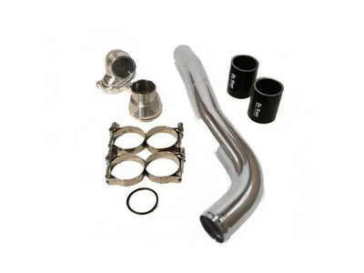 No Limit Fabrication 6.7 PowerStroke Upper Coolant Hose Kit Polished