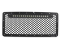 Putco 07-18 Jeep Wrangler - SS Black Grille w/ 20in Luminix Light Bar Designer FX Grilles
