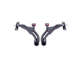 BMR 10-14 Ford Mustang Adj. Lower A-Arms Delrin/Rod End w/ 19mm STD. Ball Joint - Black Hammertone