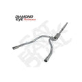 Cat Back Exhaust System For 09-12 Dodge RAM 1500 5.7L Hemi 3 Inch Stainless Steel CBDL Sport Diamond Eye