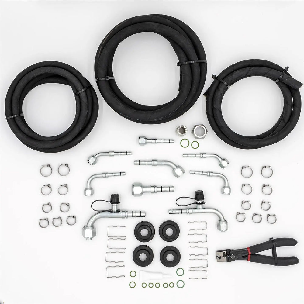 A/C Hose Builder Kit w/Crimping Tool