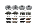 Power Stop 00-02 Ford Expedition Autospecialty Kit w/ Calipers - Front and Rear