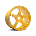 Gram Lights 57CR 18x10.5 +22 5-114.3 Mach Yellow