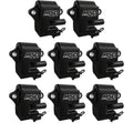 MSD Ignition Coil Pro Power Series GM LS1/Ls6 Engines Black 8-Pack 1997-2004 GM Cars W/Vin G/S 1998-2006 GM Trucks W/Vin E/D (8Th Digit) Additional 2-Pin Connector MSD Ignition