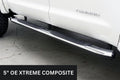 Go Rhino 5in OE Xtreme Composite SideSteps - Chrome - 87in