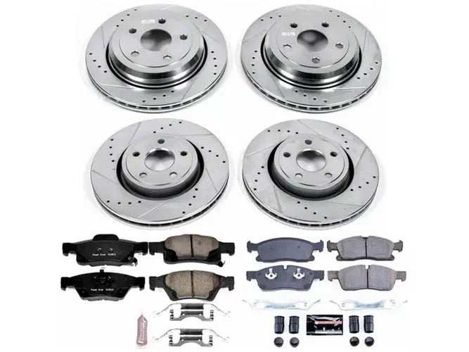 Power Stop 13-16 Dodge Durango Front & Rear Z23 Evolution Sport Brake Kit