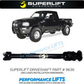 Superlift 98-10 Ford Ranger 4WD w/ 4in Lift Kit Driveshaft - Front
