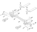 122904 TOW BAR MNTG BRKT