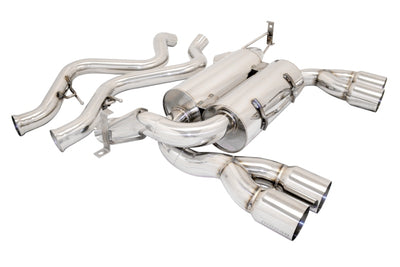 Megan Racing blue axle-back exhaust