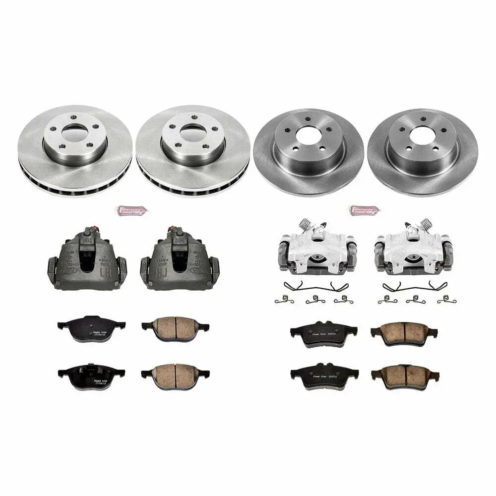 Power Stop 13-18 Ford C-Max Front & Rear Autospecialty Brake Kit w/Calipers
