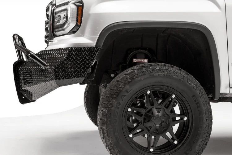 0713 SIERRA 1500 BLACK STEEL PRERUNNER W/ TOW HOOKS