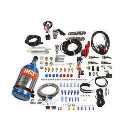 Motorcycle/Atv 4-Stroke Fogger Wet Nitrous System Four-Cylinder Four Stroke Engines Over 700Cc Includes 2 Lb Blue Bottle NOS