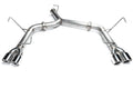 ETS Cat-Back Exhaust System w/Resonator Polished Tips Subaru WRX/STI 2015