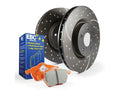 EBC S8 Brake Pad and Rotor Kit