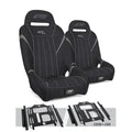 PRP Polaris RZR 570 GT/S.E. Suspension Seats Kit (Pair) - Black & Gray