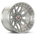Vossen LCX-02 22x10 - 6x139.7 - ET18 - Super Deep - 78.1 - Brushed Gloss Clear Wheel