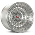 Vossen LCX-04 22x12 - 8x170 - ET44 - Ultra Deep - 125.1 - Brushed Gloss Clear Wheel
