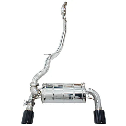 Invidia 15-18 Ford Focus RS Q300 w/Valve Single Wall Titanium Tip Cat-Back Exhaust