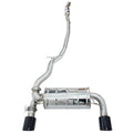 Invidia 15-18 Ford Focus RS Q300 w/Valve Single Wall Titanium Tip Cat-Back Exhaust