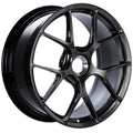 BBS FI-R 21x12.5 CL ET48 CB84 Matte Black Wheel -82mm PFS/Clip Req