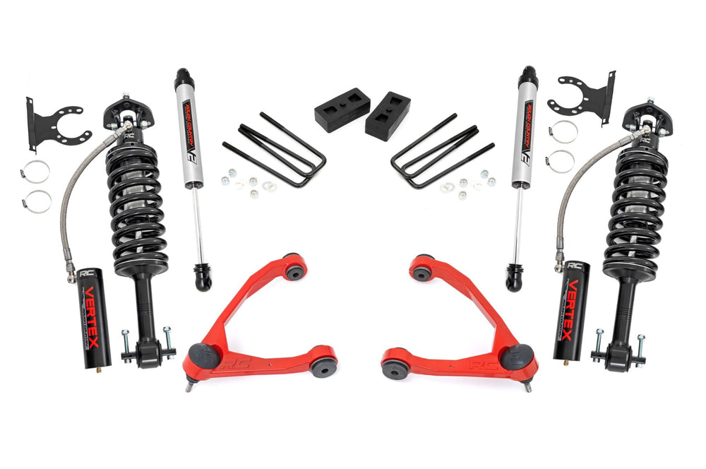 3.5" Lift Kit | Forged UCA | Cast Steel | Vertex/V2 | Chevy/GMC 1500 (07-13)