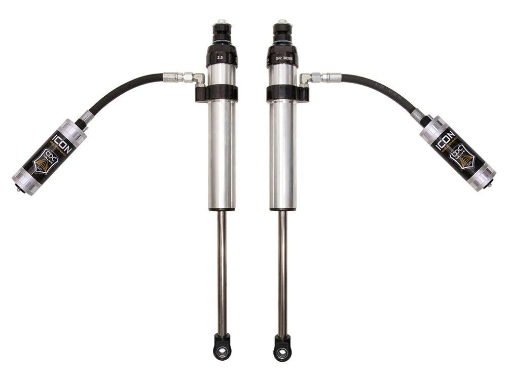ICON 2007-18 Jeep JK Wrangler, 3" Lift, Front, 2.5 VS Remote/CDCV Shocks, Pair