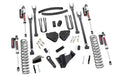 2x 690005 6 Inch Lift Kit Gas 4 Link No OVLDS Vertex Ford Super Duty (05-07)