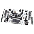 2012 Dodge 1500 6 Inch Front 3 Inch Rear Strut Spacer Lift Kit With Nitro Shocks Zone Offroad