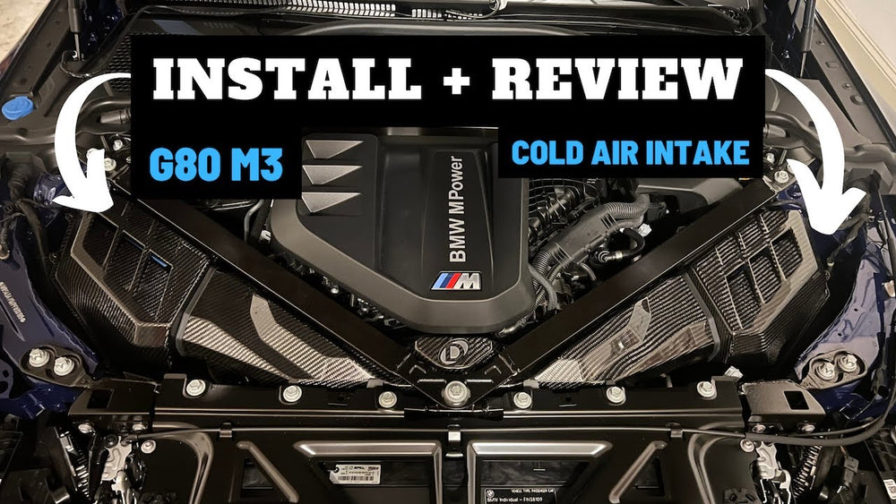 COLD AIR INTAKE; G8x M3/M4, MATTE