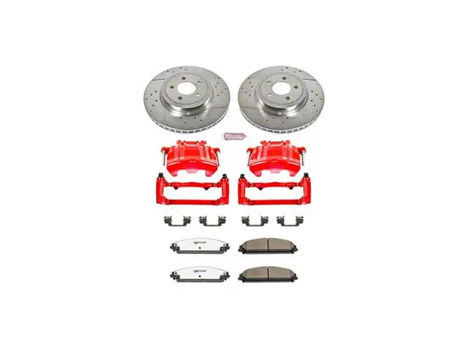 Power Stop 12-20 Dodge Charger Front Z26 Street Kit w/Cals