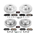 Power Stop 10-12 Land Rover Range Rover Front & Rear Z23 Evolution Sport Brake Kit