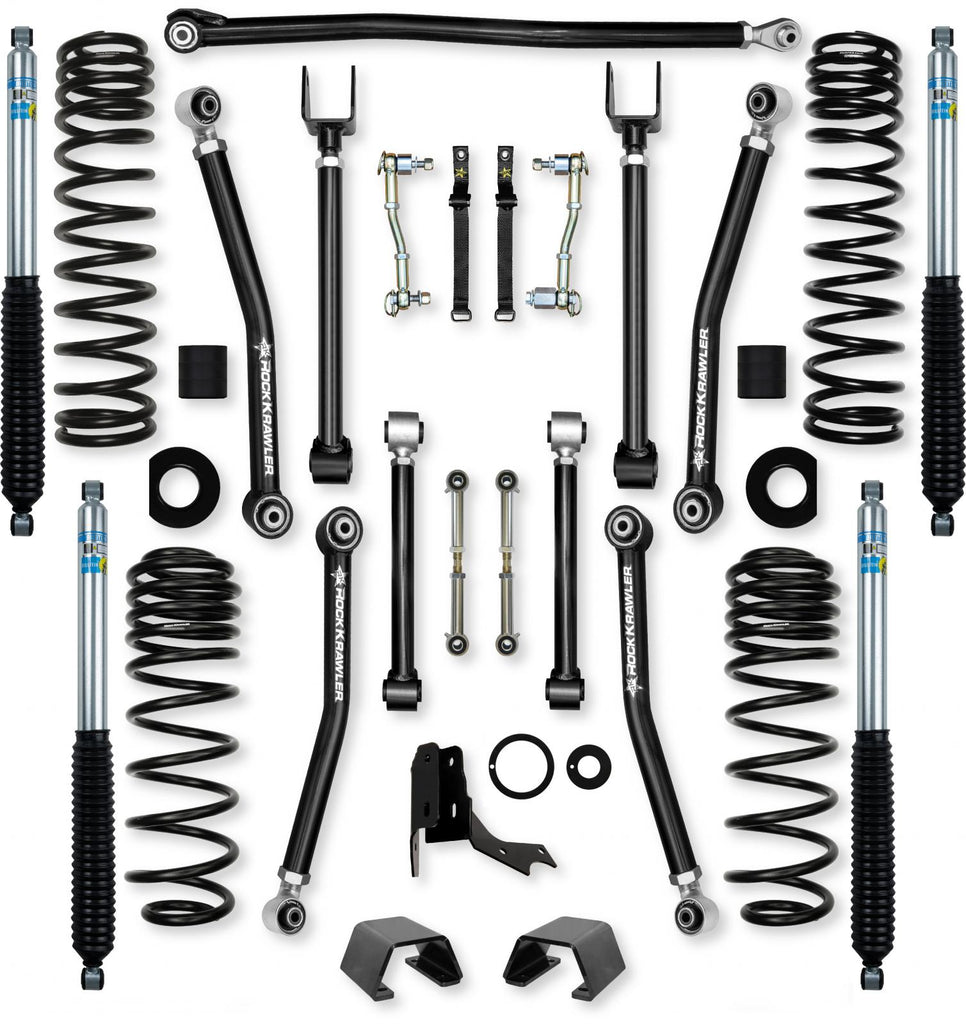 20C GLADIATOR 2.0IN ADVENTURE X MID ARM SUSPENSION SYSTEMB51 FRONT AND REAR LIFT KIT WITH SHOCKS