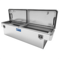 CROSSBODY TOOLBOX 19X20X70 DIAMOND PLATE GLOSS ALUMINUM