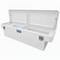 CROSSBODY TOOLBOX 16X20X70 DIAMOND PLATE WHITE