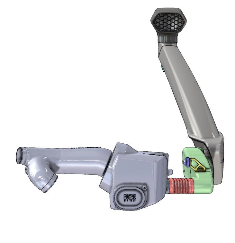 Borne Off-Road black snorkel