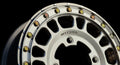 Method MR412 Beadlock 15x5 / 4.2+.8/43mm Offset / 4x156 / 120 CB Machined - Raw Wheel