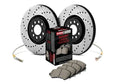 Sport Axle Pack; Drilled; Front w/BL