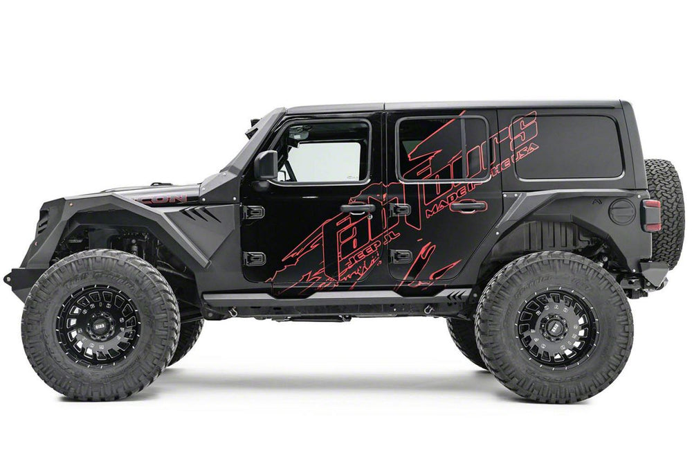 Jeep JL Grumper Front Fenders Bare Steel