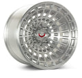 Vossen LCX-04 22x10 - 8x180 - ET18 - Super Deep - 124.3 - Brushed Gloss Clear Wheel