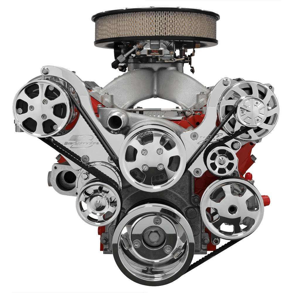 SERP SYS BLACK CHEVY LS7 TOP MNT NO