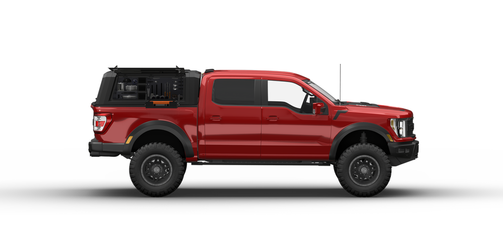 Kitchen-Bin Mid-Size EVO EVOa and EVOc Applications 5.5/6.5 Foot Bed Right Side Mount SmartCap For South Africa and North America Produced Caps