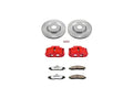 Power Stop 05-13 Chevrolet Corvette Front Z26 Street Warrior Brake Kit w/Calipers